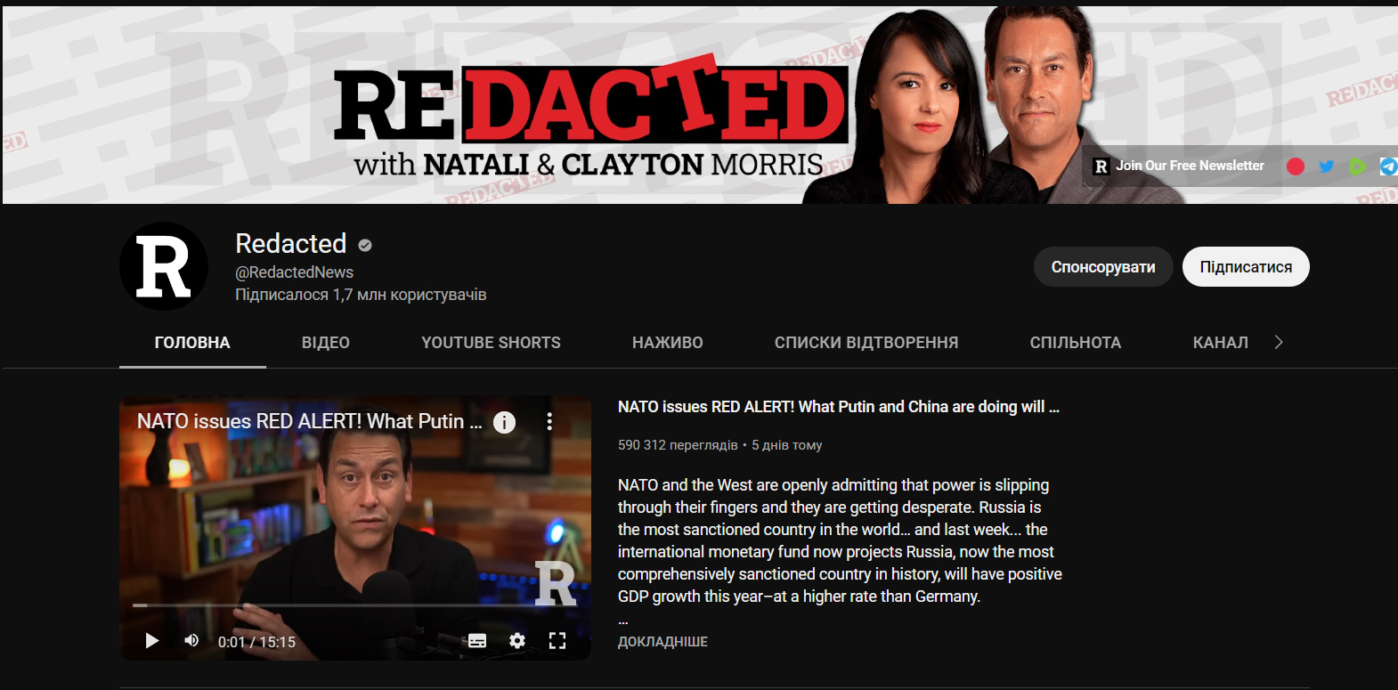 “Zelensky will destroy Ukraine”: how YouTube blogger Clayton Morris sells pseudo-analytics