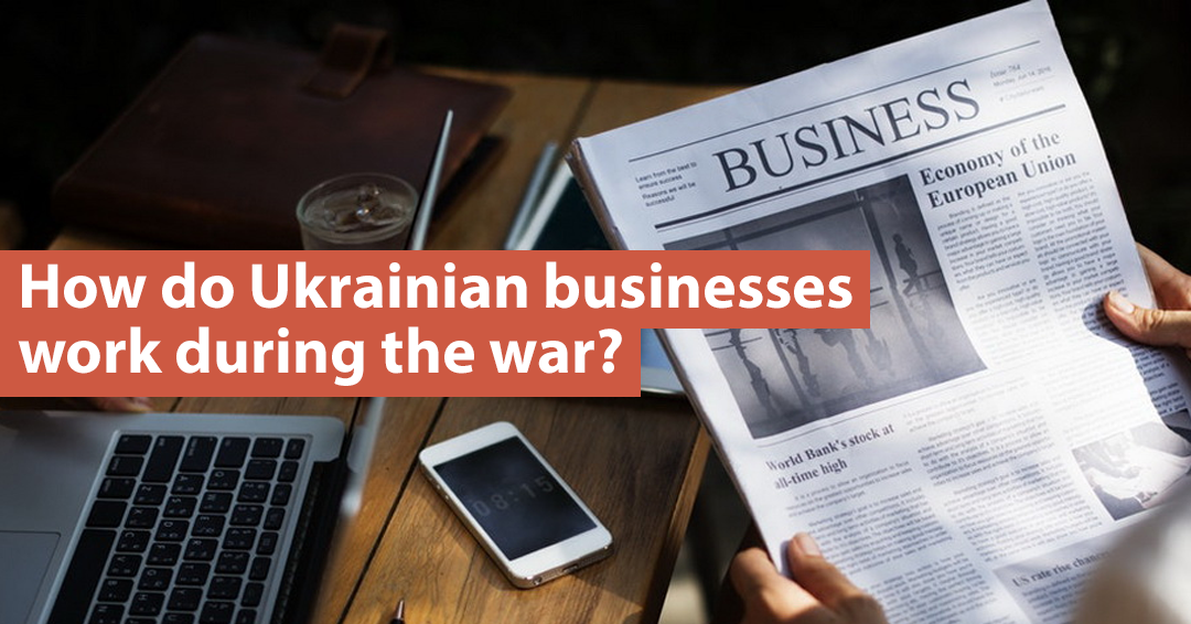 How does a Ukrainian business that has gone abroad help countries that cooperate with it?