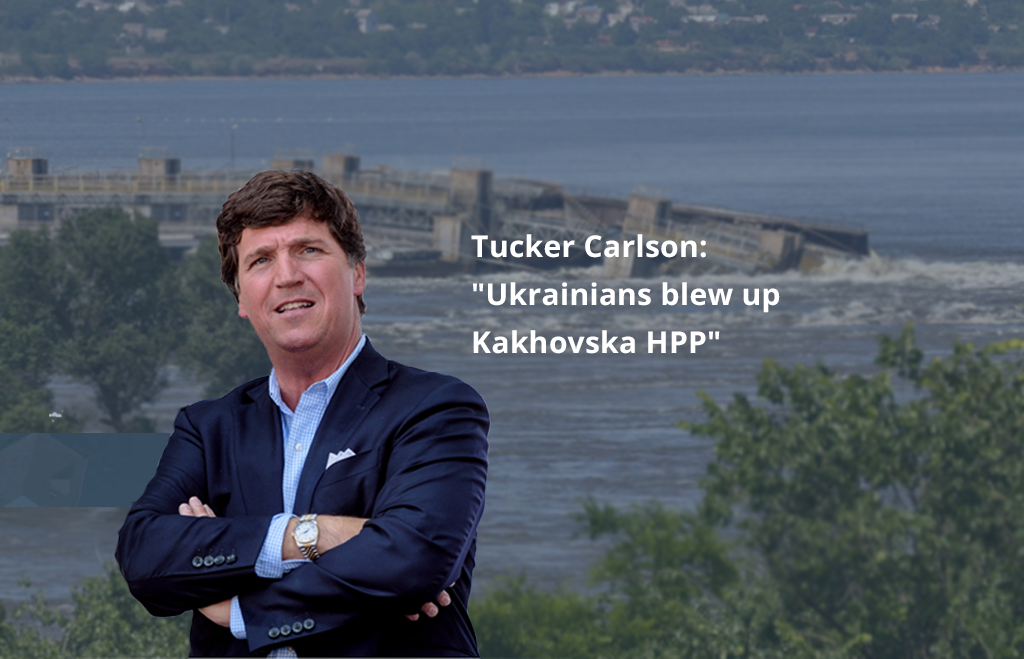 Ukrainians blew up Kakhovska HPP, and Zelenskiy is the biggest evil: how another propagandist brainwashes Americans