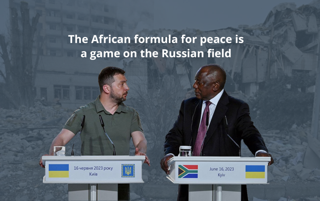 It looks like brain damage: African peace mission in Ukraine and Russia