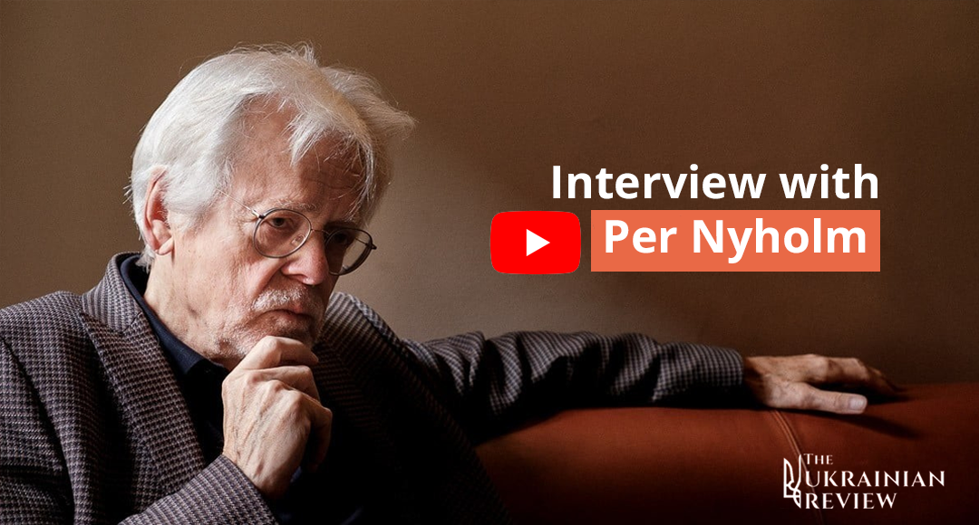 Interview with Per Nyholm about war, values, and Ukrainian victory