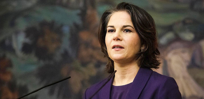 German Foreign Minister Annalena Baerbock came to Ukraine