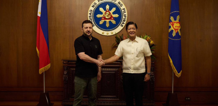 President Volodymyr Zelenskyy arrives in the capital of the Philippines