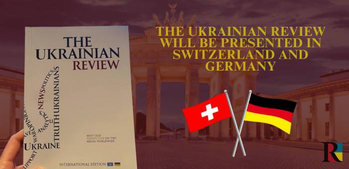 The Ukrainian Review will be presented in Switzerland and Germany