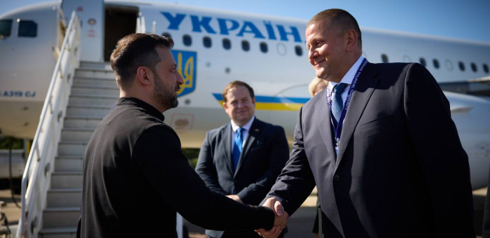 Volodymyr Zelenskyy arrived in the United Kingdom