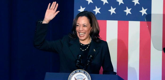 Kamala Harris announces her intention to run for US president