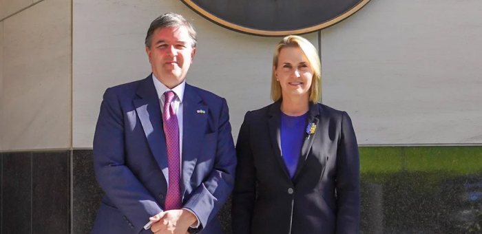 Senior US diplomat holds talks in Kyiv
