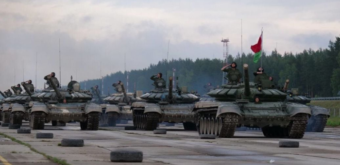 Belarus is massing troops to the border with Ukraine under the guise of exercises