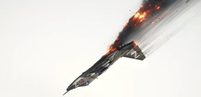 Ukrainian soldiers shoot down Russian Su-25 attack aircraft in Donetsk region