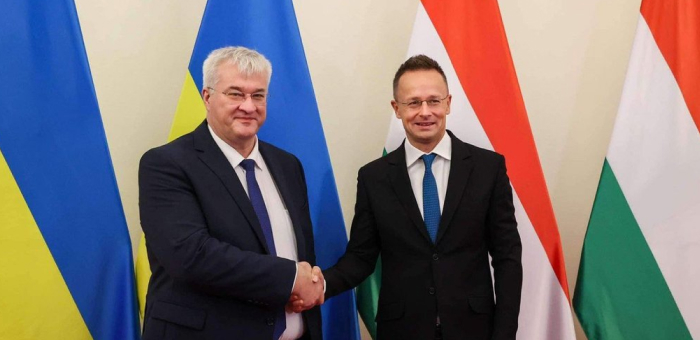 Foreign Ministers of Ukraine and Hungary meet in Budapest