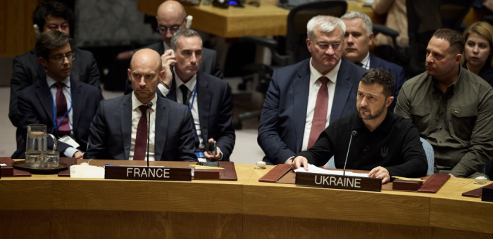 Zelenskyy tells UN Security Council that Russia wants to attack Ukrainian NPPs