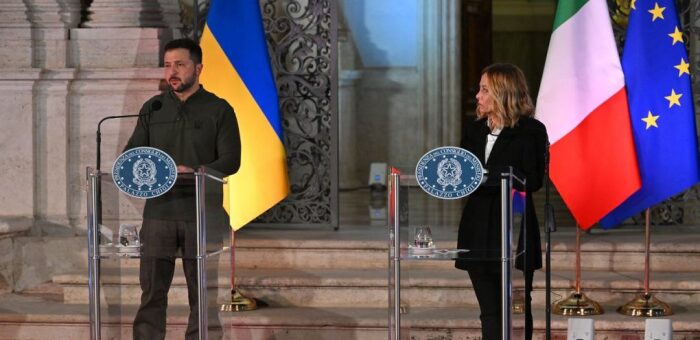 Zelenskyy presents Victory Plan to Italian Prime Minister Giorgia Meloni