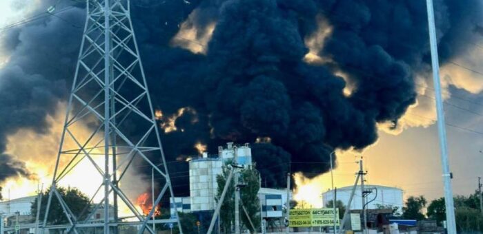Digest october 7: Destruction of oil terminal in Crimea and weapons from UK