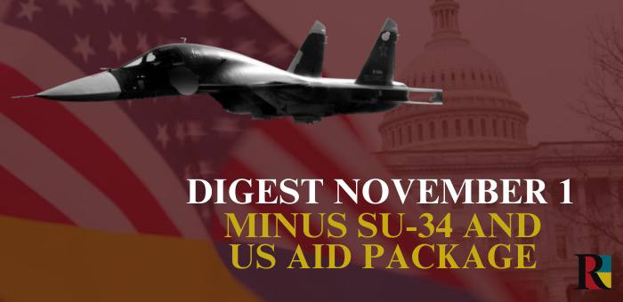 Digest November 1: Minus Su-34 and US aid package