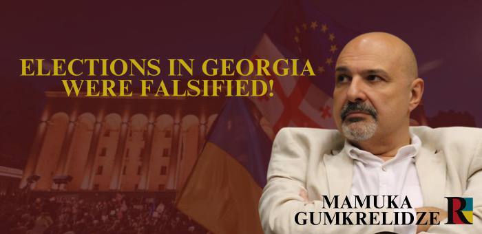 Mamuka Gumkrelidze: elections in Georgia were falsified once again, and the opposition should have united earlier