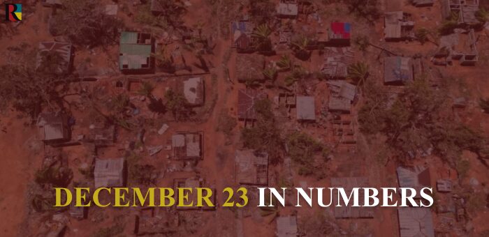 Syrian authorities call on Russia to withdraw its military and a new aid package from Germany – December 23 in numbers