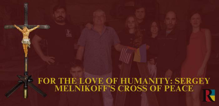 For the love of humanity: Sergey Melnikoff’s Cross of Peace