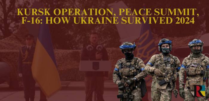 Kursk operation, the first Peace Summit, and the appearance of the F-16: how Ukraine survived 2024