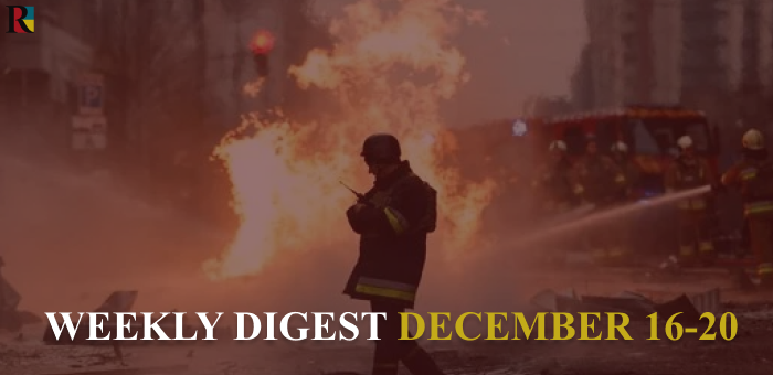 Weekly Digest: missile strike on Ukraine and the Biden administration prepares final aid package