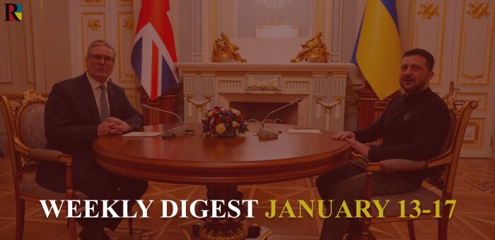 A century of cooperation between Ukraine and the UK and a new aid package for Ukraine – Weekly Digest January 13-17