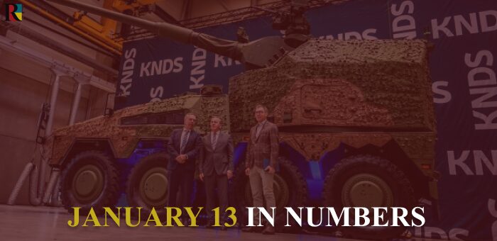 The first RCH 155 howitzer in Ukraine and 4500 drones from Lithuania – January 13 in numbers
