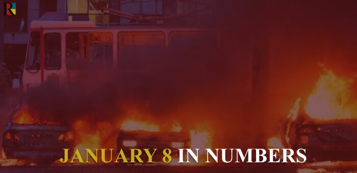 The attack on Zaporizhzhia and the attempted arrest of South Korean President Yoon Suk Yeol – January 8 in numbers