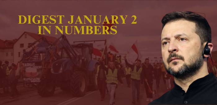 2024 Losses in Russian army and icreasement of Ukrainian export – January 2 in numbers