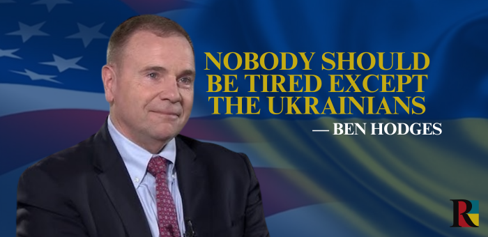 I don’t see a good outcome for Ukraine if Russia is allowed to retain Ukrainian territory, — Ben Hodges