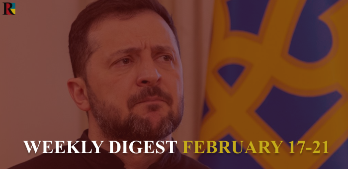 A “dictator without elections” and a “maritime coalition” for Ukraine – Weekly digest of February 17-21 