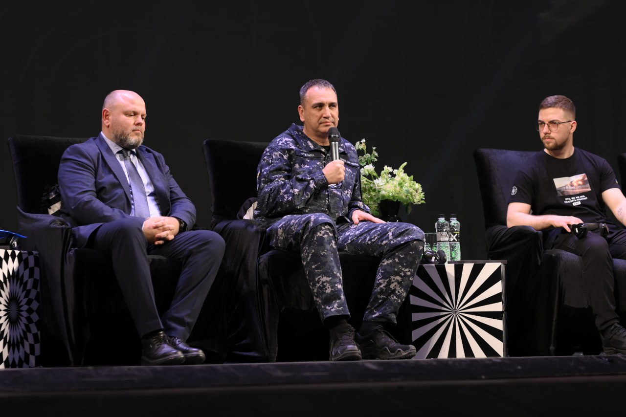 Panel discussion featuring Andriy Kashuba at the Black Sea Security Forum 2025