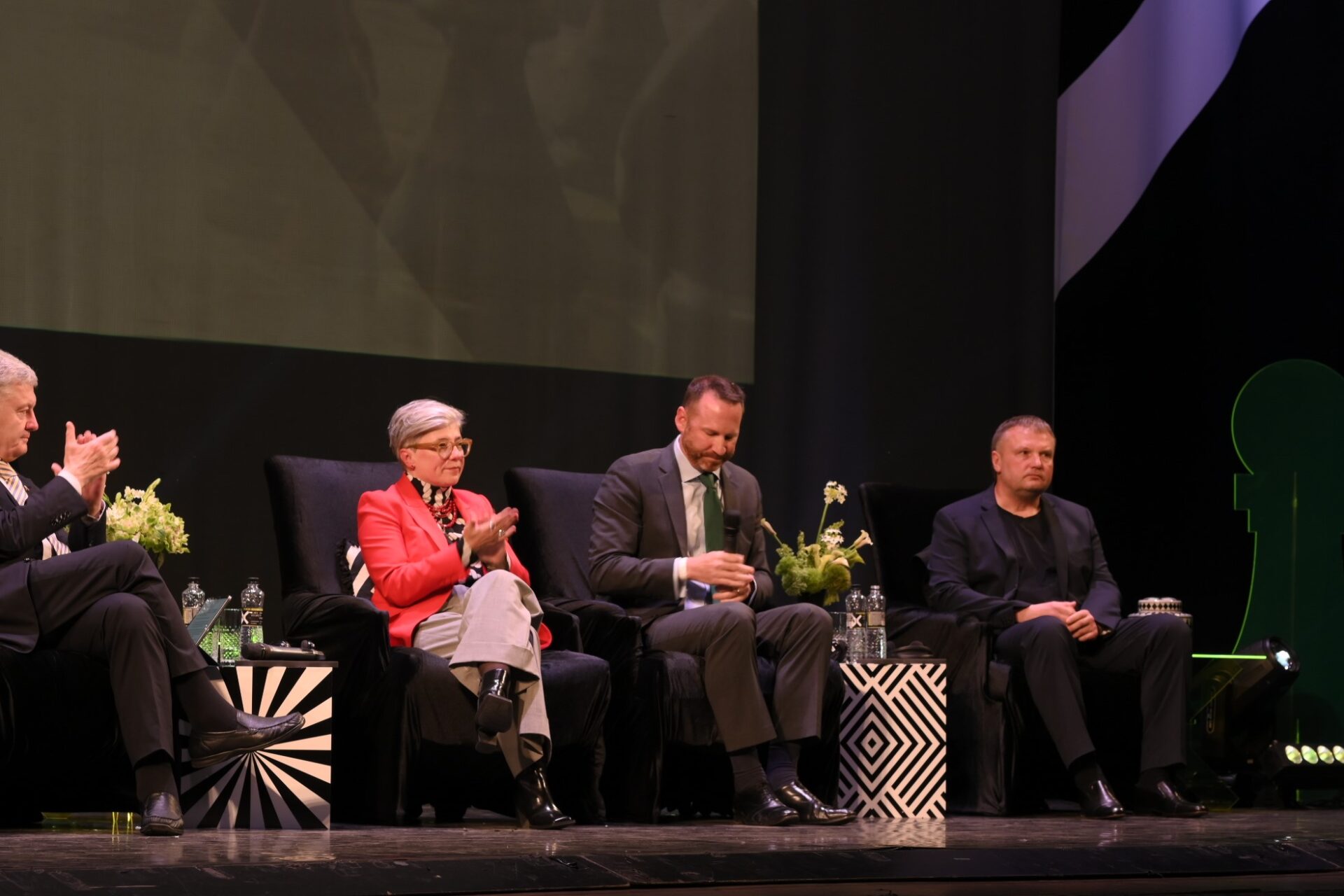Panel discussion with Petro Poroshenko, Natalka Cmoc and other speakers at the Black Sea Security Forum 2025