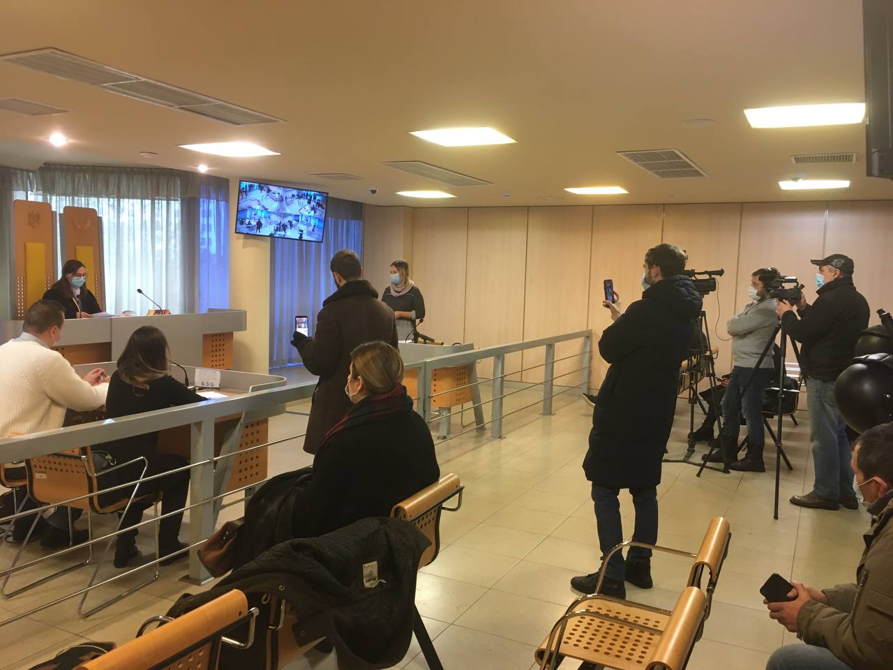 One of the trials in Odesa