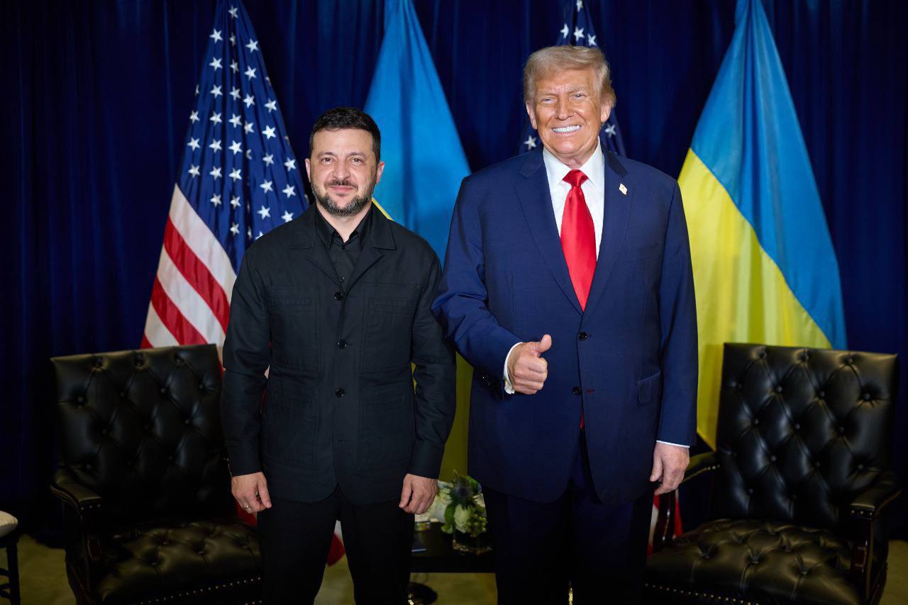 Meeting between President Zelenskyy and President Trump