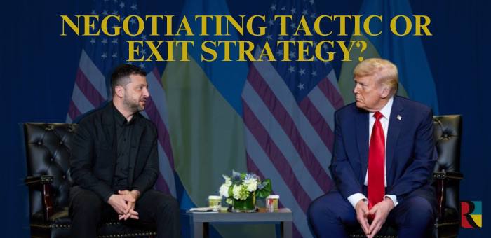 Negotiating Tactic or Exit Strategy?