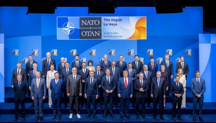 World leaders gather for the NATO Summit 2025 in The Hague, Netherlands, held from June 24 to 26, 2025.