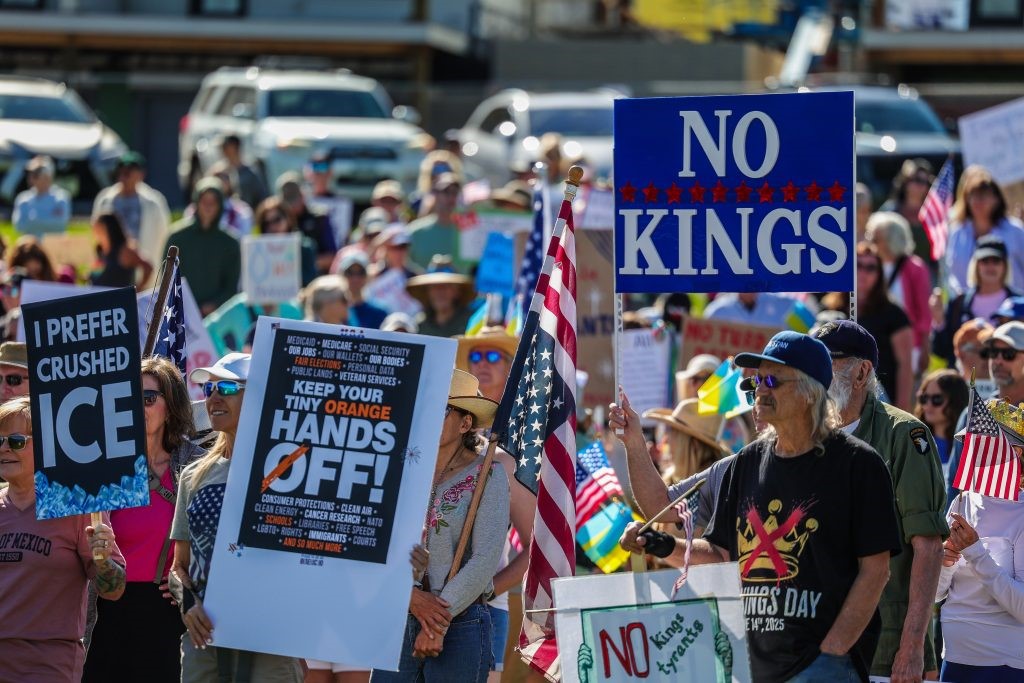 Anti-Trump “No Kings” protests in USA