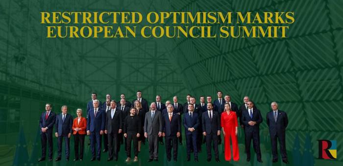 Restricted Optimism Marks European Council Summit