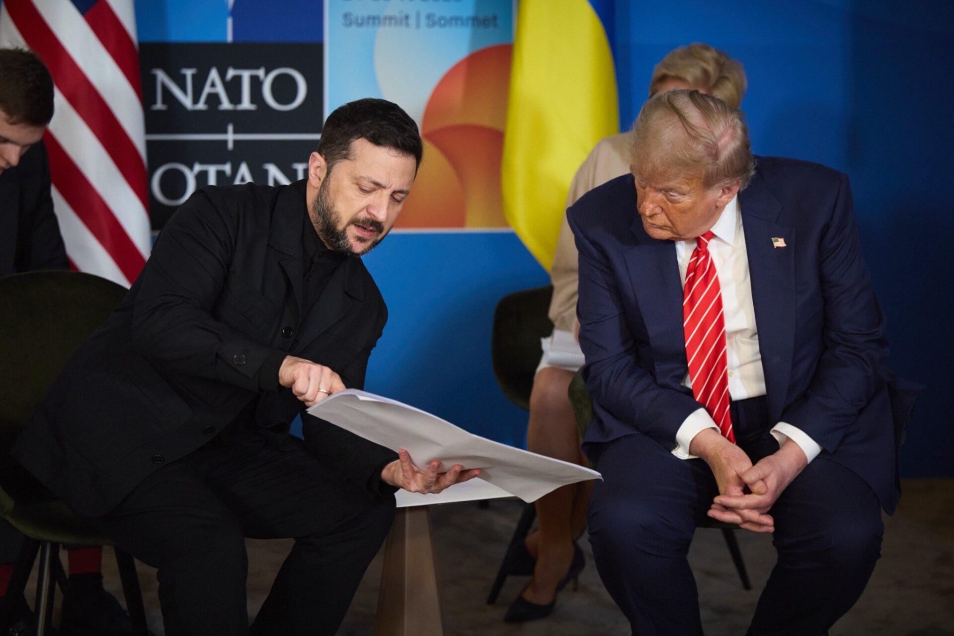 Zelenskyy and Trump