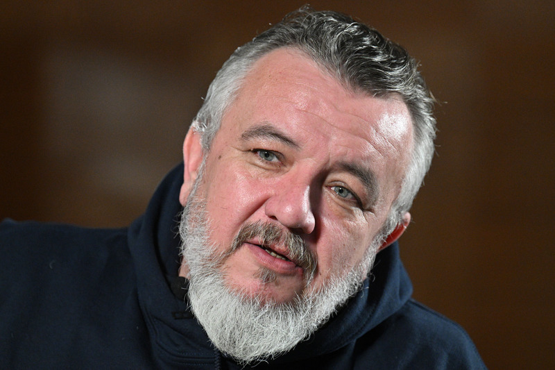 Martin Ondráček, co-author of the Gift for Putin campaign, gave an interview to the editor of the Czech Press Office, February 3, 2023, Prague / Ceské noviny