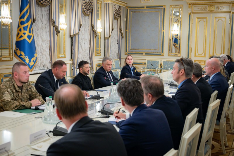 The President of Ukraine met with representatives of NATO countries/Office of the President of Ukraine