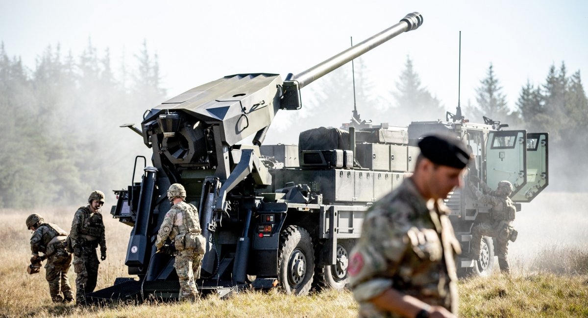 Danish Caesar self-propelled gun, one of 19 transferred to the Armed Forces / Forsvaret