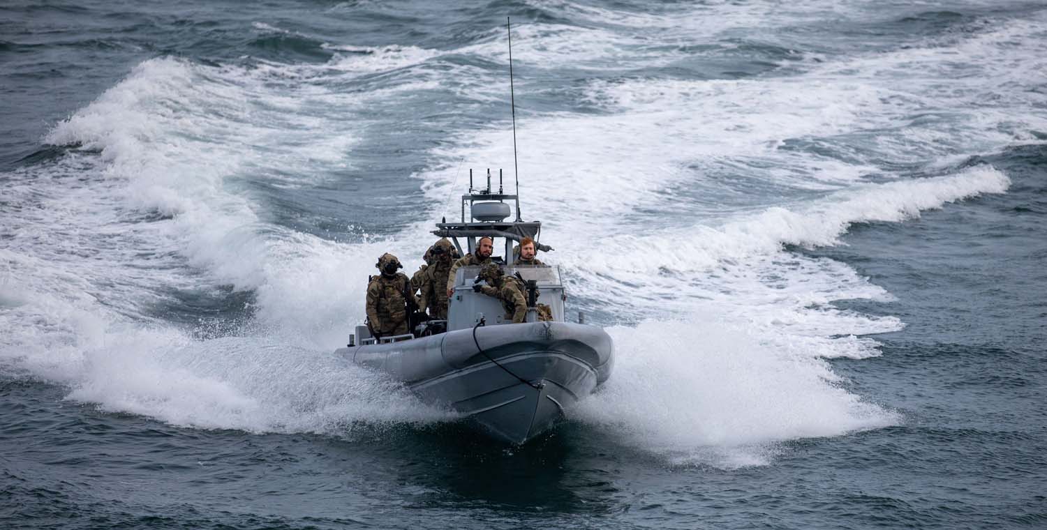 British troops during the Baltic Dawn exercise / Royal Navy