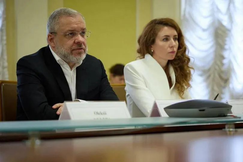 Svitlana Grynchuk and Herman Galushchenko / Facebook zheleznyak.y