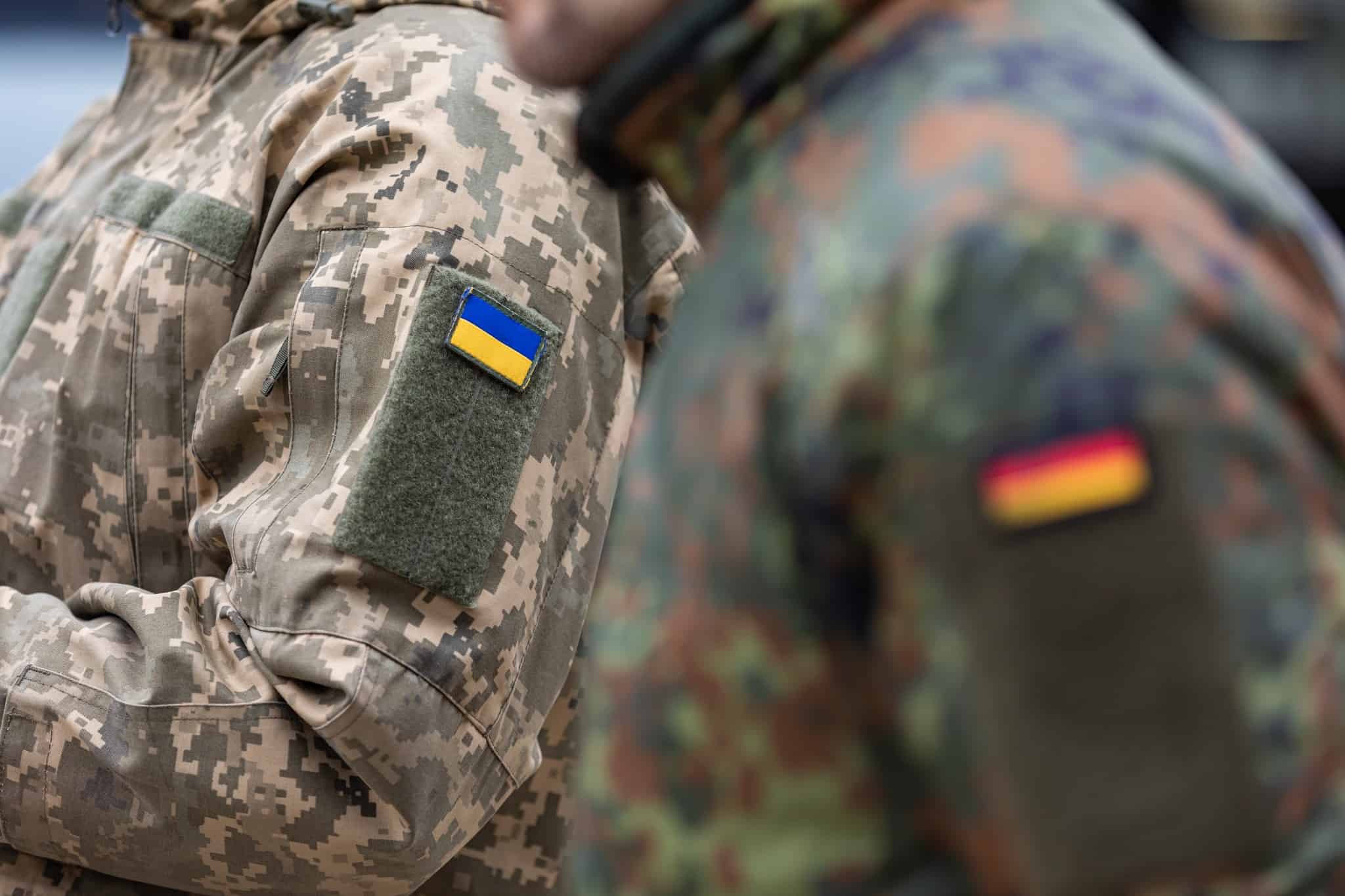 Ukrainian and German military. March 2023. Germany / Photo by the German Ministry of Defense