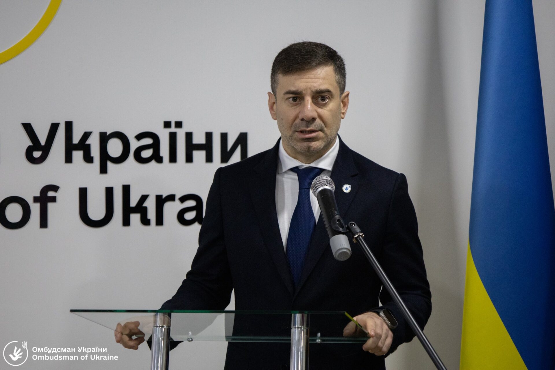 The Ukrainian Parliament Commissioner for Human Rights Dmytro Lubinets / Ombudsman of Ukraine