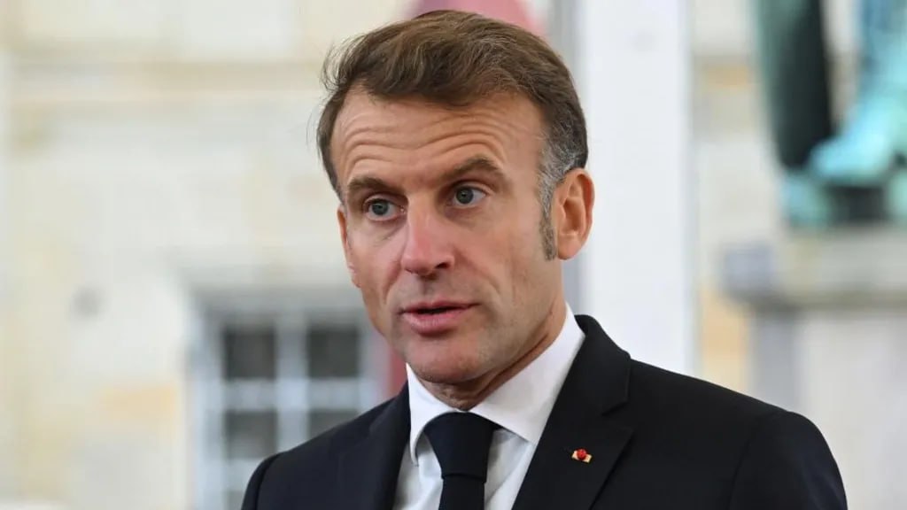President of France Emmanuel Macron