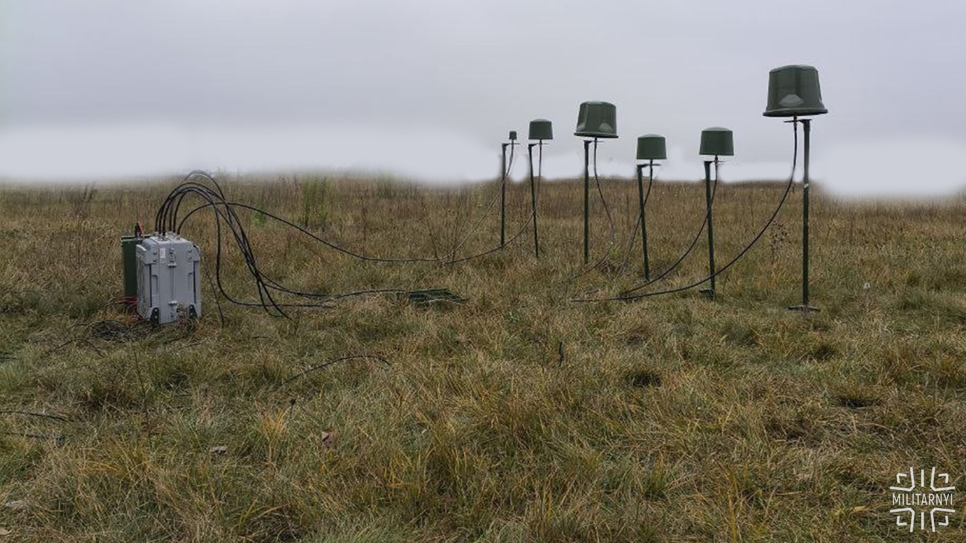 Electronic warfare system Quasar 3M in position. November 2025 / Photo: Military