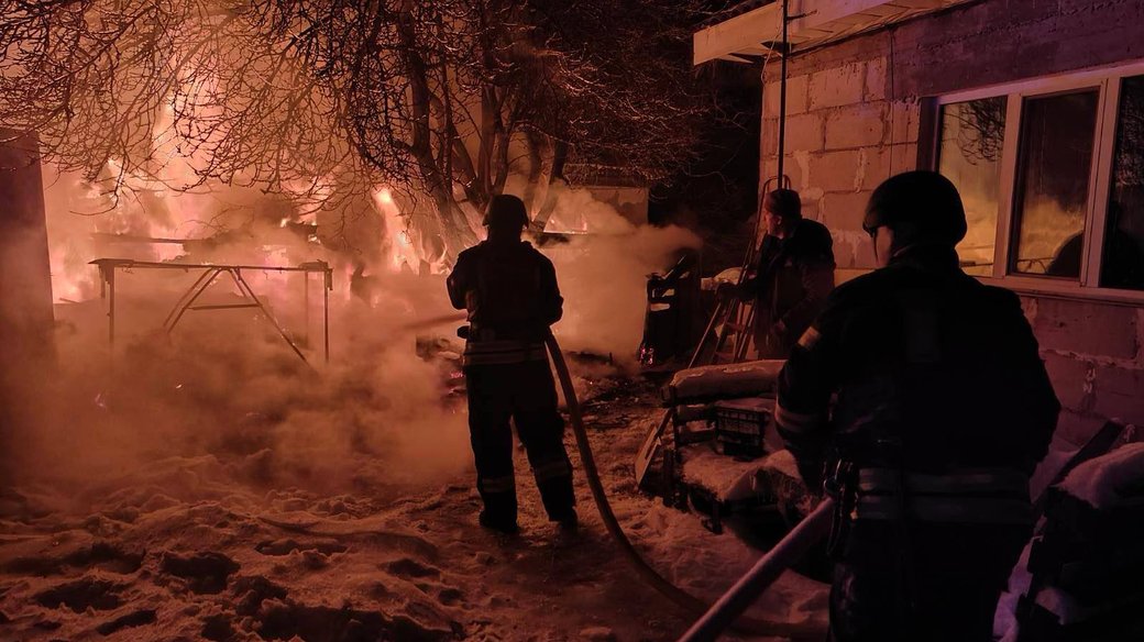 Consequences of the Russian shelling of the Kyiv region on the night of January 13, 2026