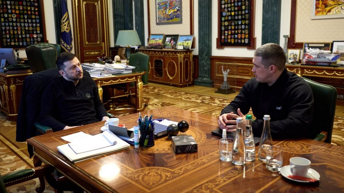 Володимир Зеленський та Михайло Федоров