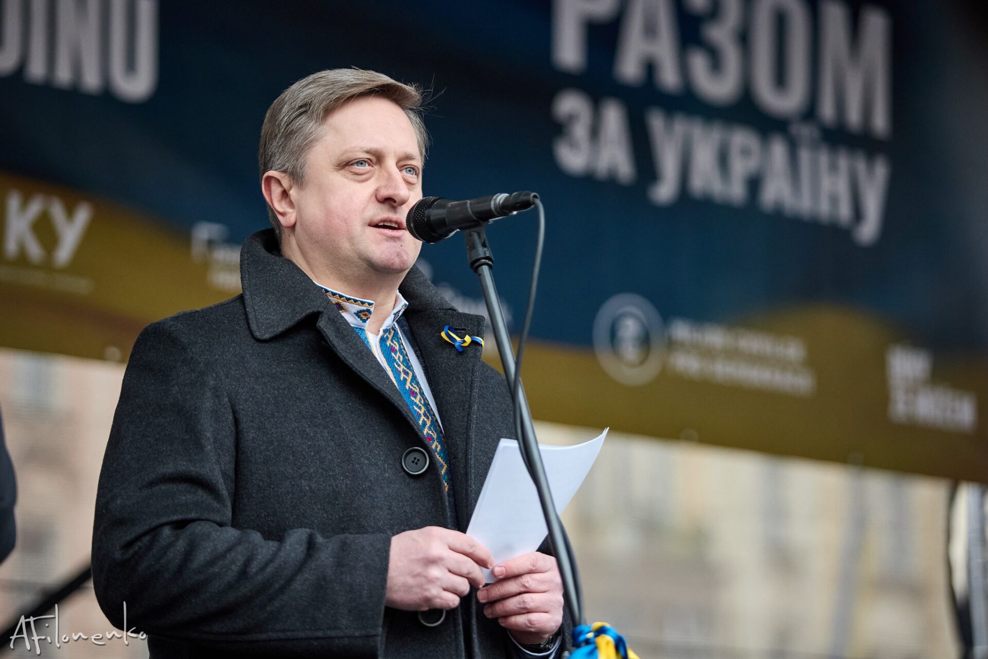 Ukraine’s ambassador to the Czech Republic, Vasyl Zvarych / Facebook / Vasyl Zvarych